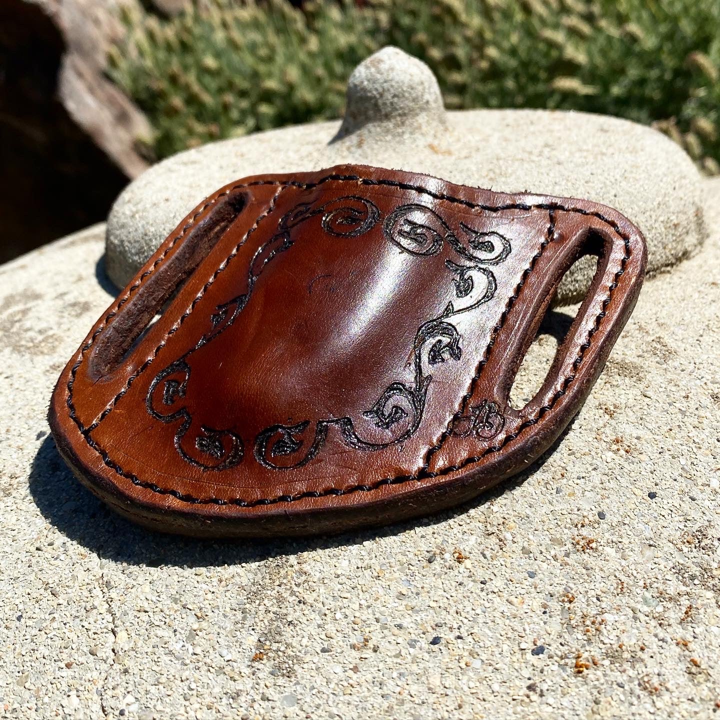 Custom Knife Pancake Sheath