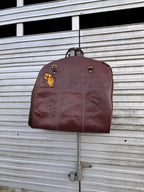 Custom Leather Garment Bag