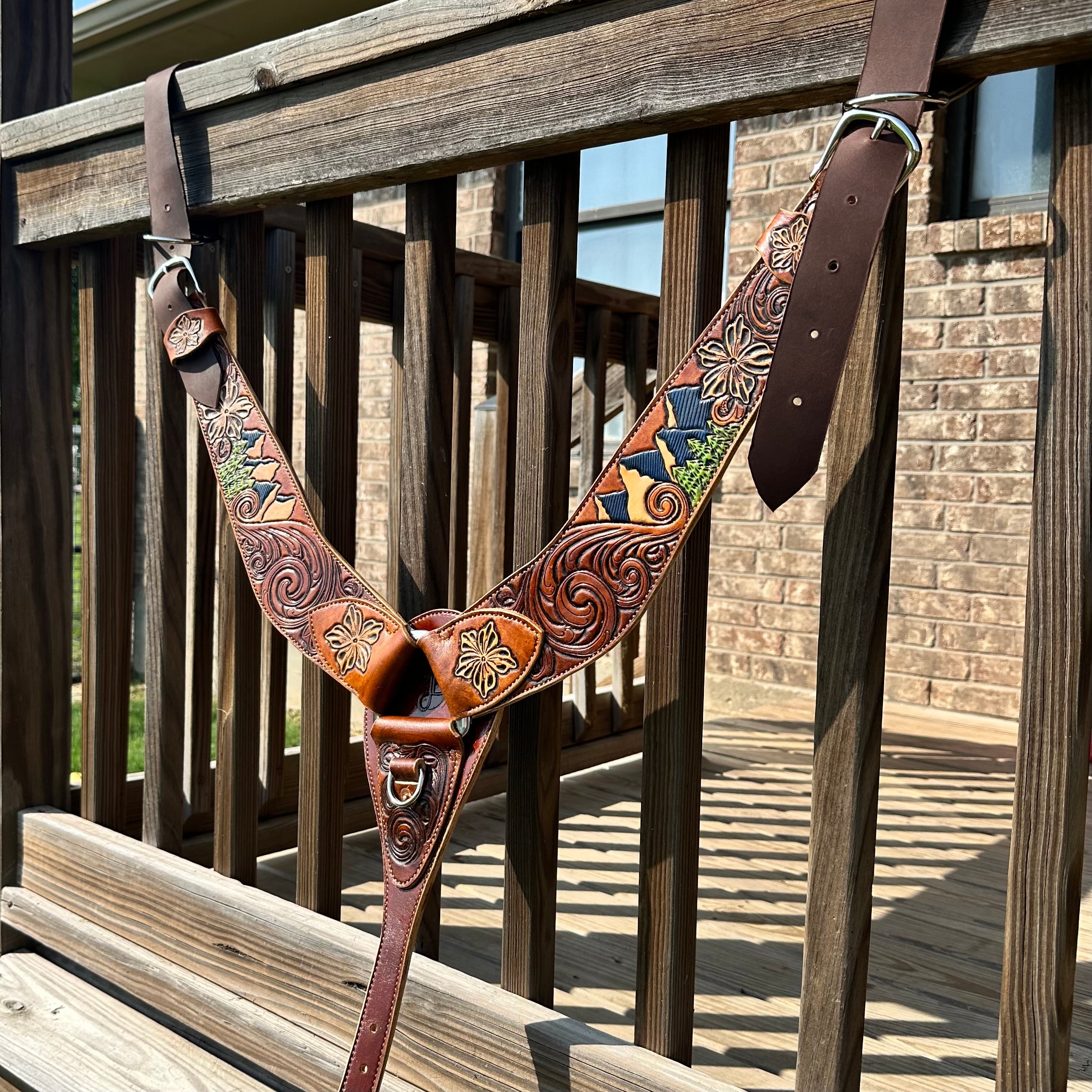 Custom Western Breast Collar
