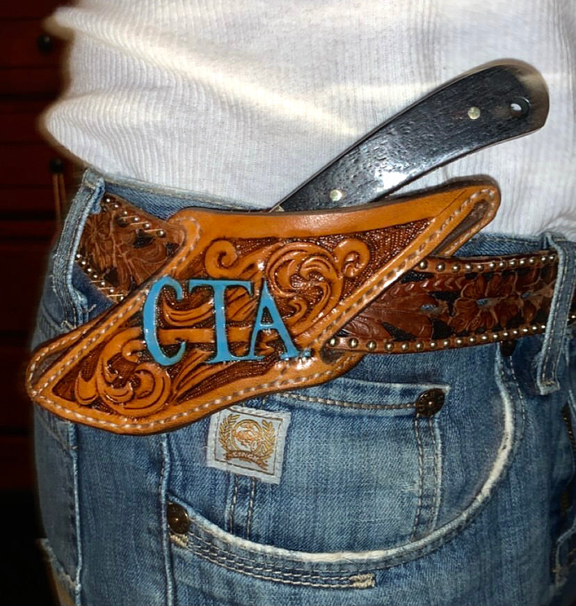 Custom Knife Pancake Sheath