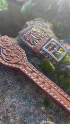 "The Dakota" Spur Strap Style Leather Watch Band