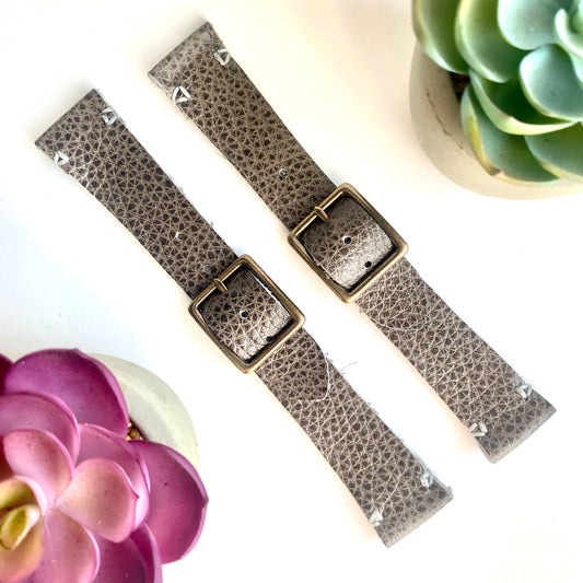 Dark Brown Leather Watch Bands